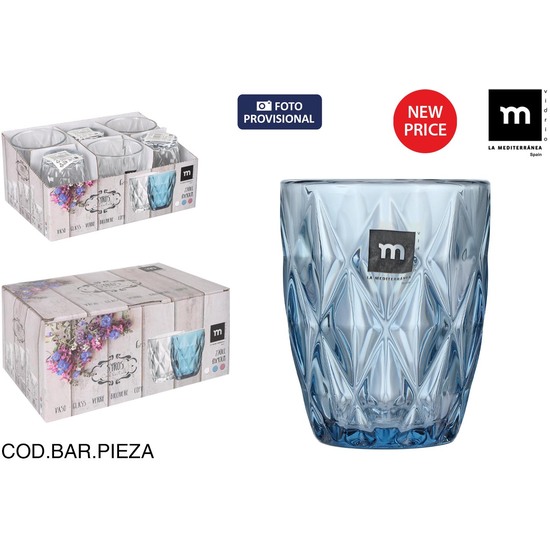 VASO 270CC AZUL SYROS image 0