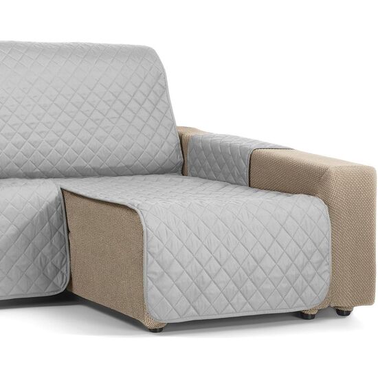 CUBRE CHAISE LONGUE ÁMBAR 200 CM GRIS image 0