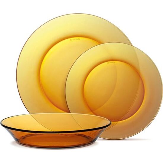 Æ VAJILLA AMBAR 12PC DURALEX LYS image 0