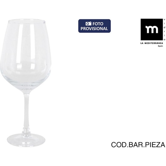 COPA VINO 65CL CARAGIO image 0