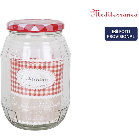 BOTE VIDRIO 975CC C/TAPA BARRIL 997 image 0