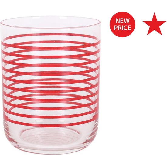 VASO BLISS 35CL ROJO image 0