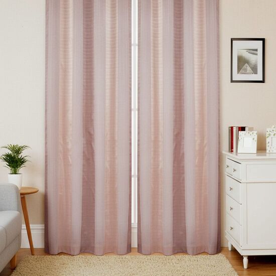 PACK 2 CORTINAS MODENA MARRÓN image 0