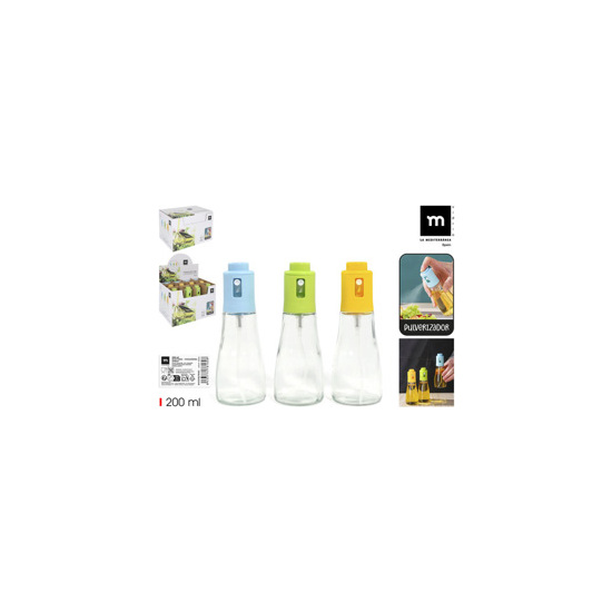 ACEITERAVINAGRERA SPRAY 200ML LA MEDITERRANEA image 0