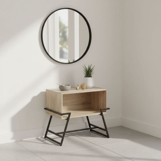 MESITA AUXILIAR METMADERA 50X33X45 MOBLEKIT image 0