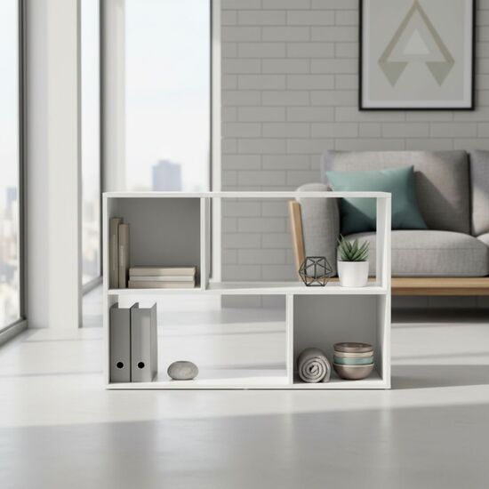 ESTANTER.CUBO/RECT. 4 COMPARIMENTOS MOBLEKIT image 0