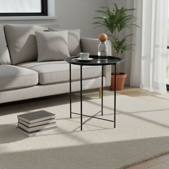 MESA AUXILIAR METAL 46.8CM CONFORTIME image 0