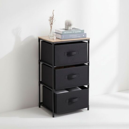 CAJONERA TNT/MADERA 3 CAJONES CONFORTIME image 0