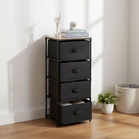 CAJONERA TNT/MADERA 4 CAJONES CONFORTIME image 0