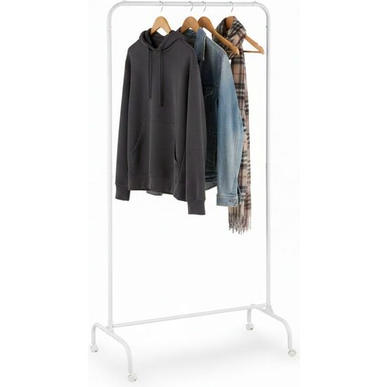 PERCHERO CON RUEDAS 78X44.5X160CM CONFORTIME image 0