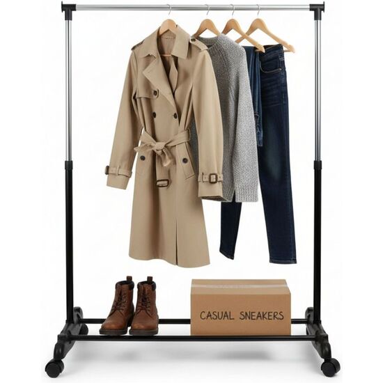 PERCHERO EXTENSIBLE 82X42X90160CM CONFORTIME image 0