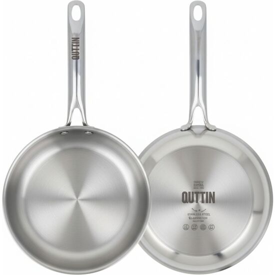 SARTEN ACERO IND. 20CM/0.7MM QUTTIN CAESAR image 0