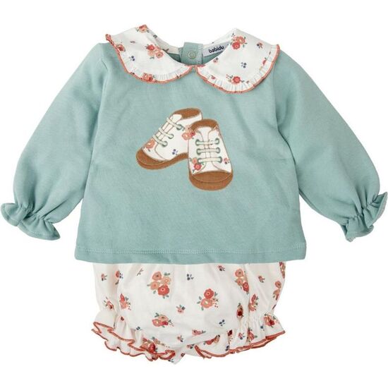 CONJUNTO FELPA BEBE NIÑA AMBAR image 0