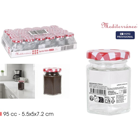 TARRITO VIDRIO MULTIUSOS 95CC MEDITERRANEO image 0
