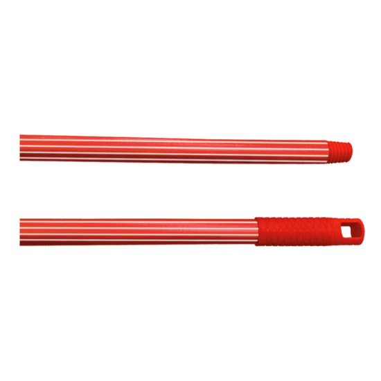 PALO METAL ROJO/BLANCO 140CM SUPERNET image 0