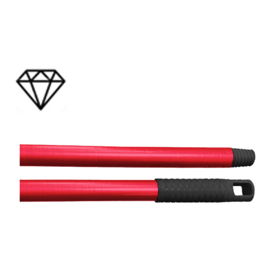 PALO METAL ROJO DIAMOND 140CM SUPERNET image 0