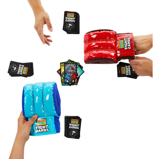 JUEGO MESA ROCK EM SOCK EM ROBOTS CARTAS LUCHA image 3