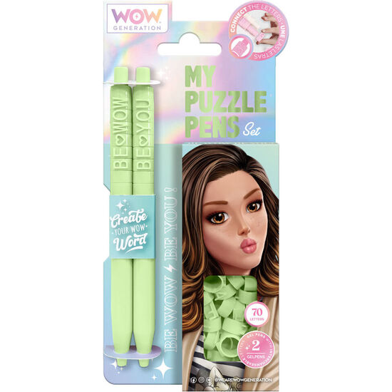 SET BOLIGRAFOS PUZZLE WOW GENERATION SURTIDO image 1