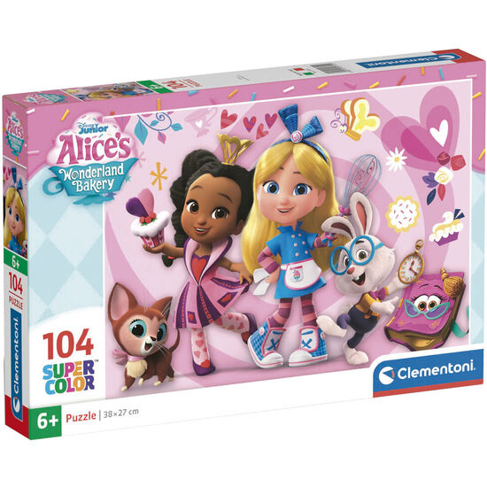 PUZZLE ALICE WONDERLAND BAKERY DISNEY 104PZS image 0