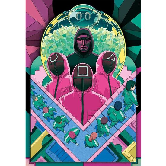 PUZZLE EL JUEGO DEL CALAMAR 2 1000PZS image 1