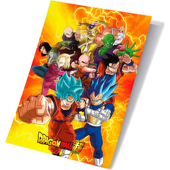 POSTER 3D UNIVERSAL SURVIVAL HEROES DRAGON BALL SUPER image 0