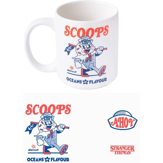 TAZA SCOOPS AHOY STRANGER THINGS 350ML image 0