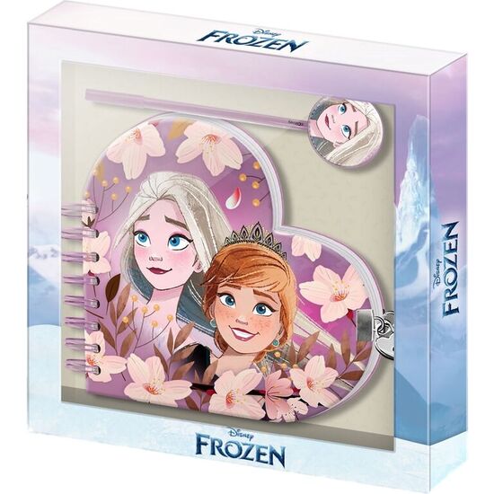 SET DIARIO + BOLIGRAFO FROZEN 2 DISNEY image 0