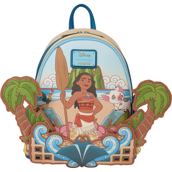 MOCHILA VAIANA MOANA DISNEY LOUNGEFLY 26CM image 1