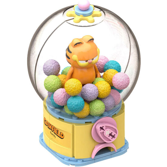 KIT CONSTRUCCION MAQUINA DE CHICLES GARFIELD 128PZS image 3