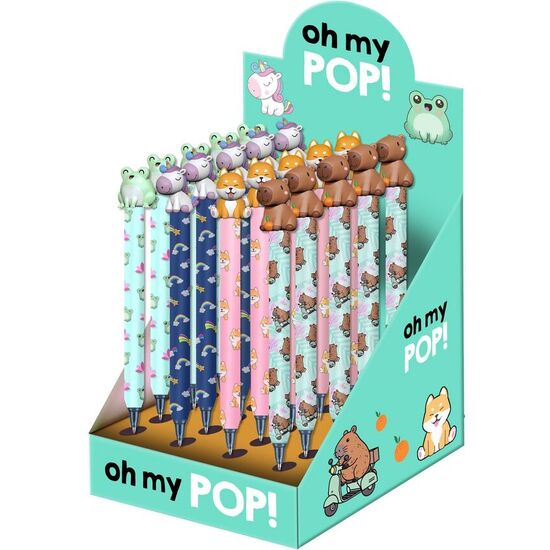 BOLIGRAFO GEL BORRABLE OH MY POP! SURTIDO image 0