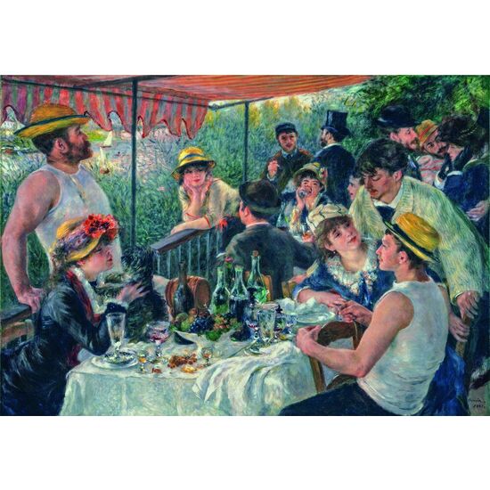 PUZZLE LUNCHEON OF THE BOATING PARTY RENOIR MUSEUM 1000PZS image 2