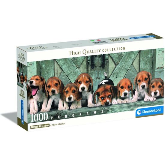 PUZZLE PANORAMA BEAGLES HIGH QUALITY 1000PZS image 1