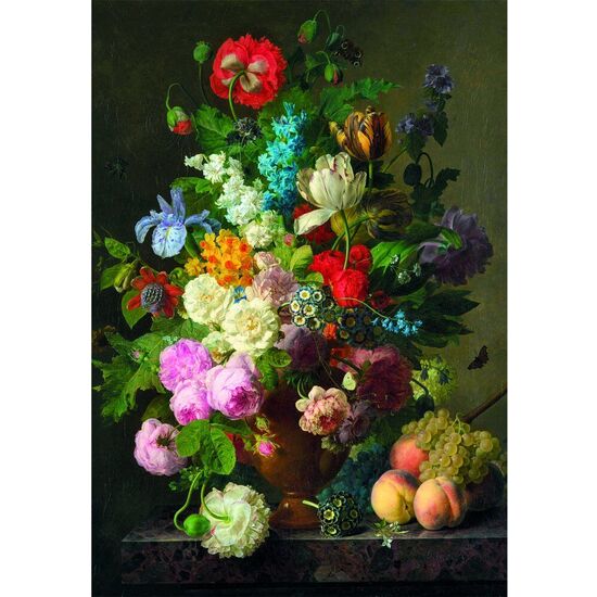 PUZZLE BOWL OF FLOWERS VAN DAEL MUSEUM 1000PZS image 0