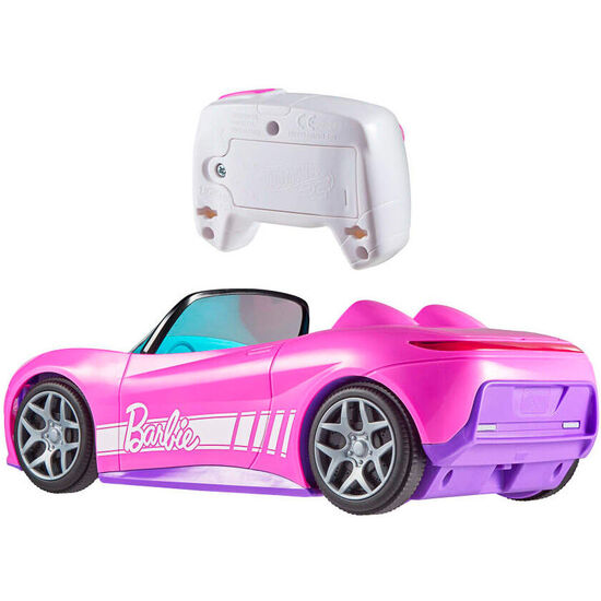COCHE DESCAPOTABLE RADIO CONTROL BARBIE HOT WHEELS image 2