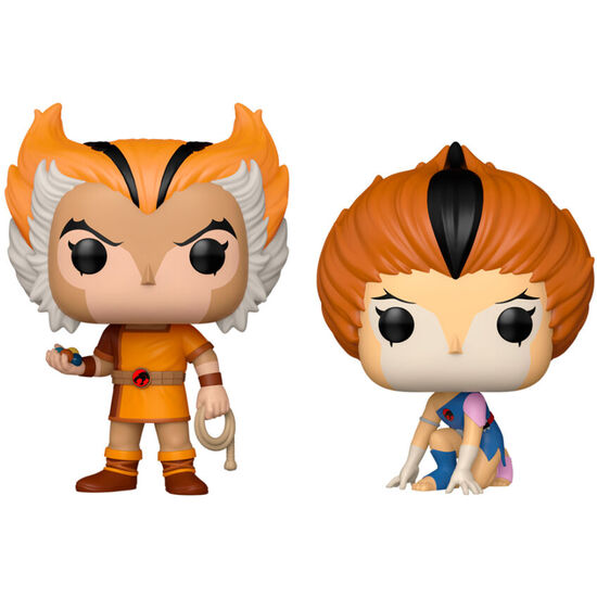 BLISTER 2 FIGURAS POP THUNDERCATS WILYKAT & WILYKIT image 0
