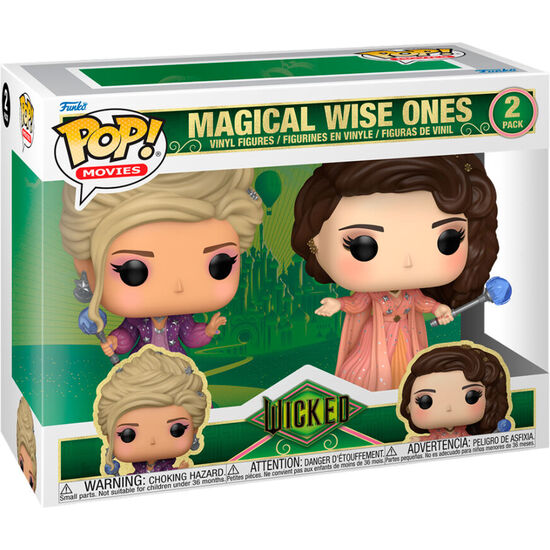 BLISTER 2 FIGURAS POP THE WICKED MAGICAL WISE ONES image 0