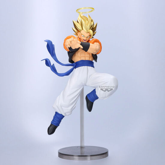 FIGURA SUPER GOGETA 10TH ANNIVERSARY DRAGON BALL Z DOKKAN BATTLE 19CM image 1