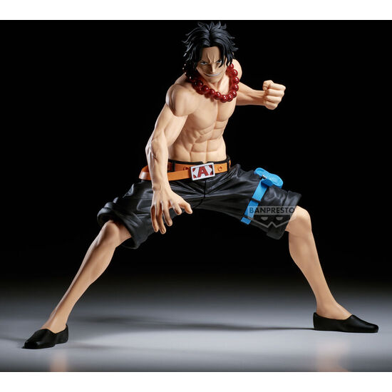 FIGURA PORTGAS D.ACE GRANDISTA ONE PIECE 20CM image 1