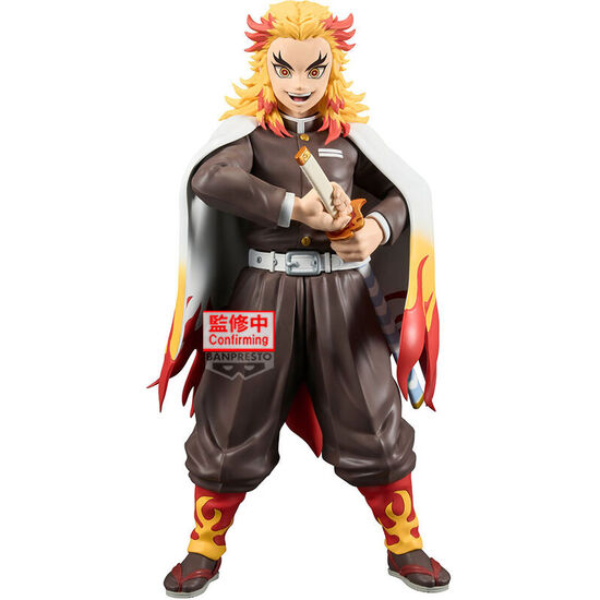 FIGURA KYOJURO RENGOKU GRANDISTA DEMON SLAYER KIMETSU NO YAIBA 24CM image 0