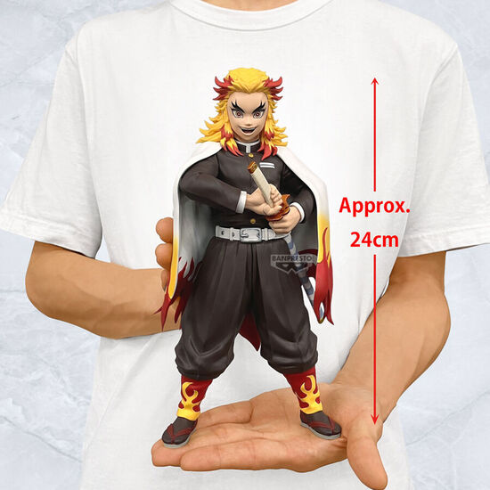 FIGURA KYOJURO RENGOKU GRANDISTA DEMON SLAYER KIMETSU NO YAIBA 24CM image 3