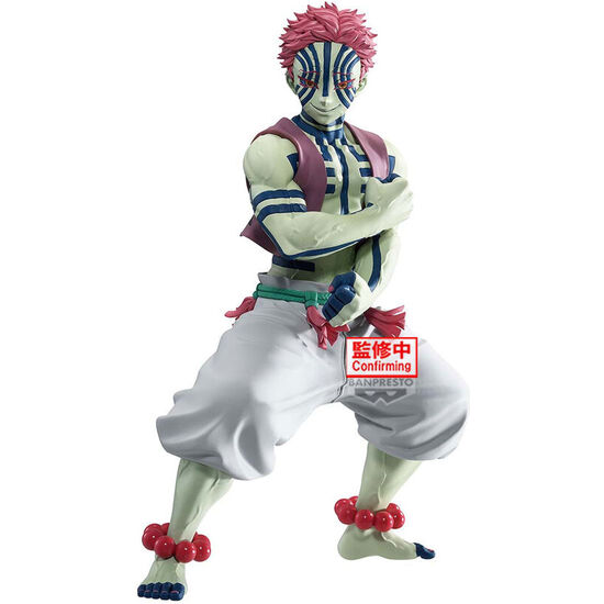 FIGURA AKAZA GRANDISTA DEMON SLAYER KIMETSU NO YAIBA 22CM image 0
