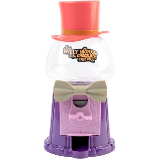 MAQUINA EXPENDEDORA BOLAS CHICLES WILLY WONKA image 0