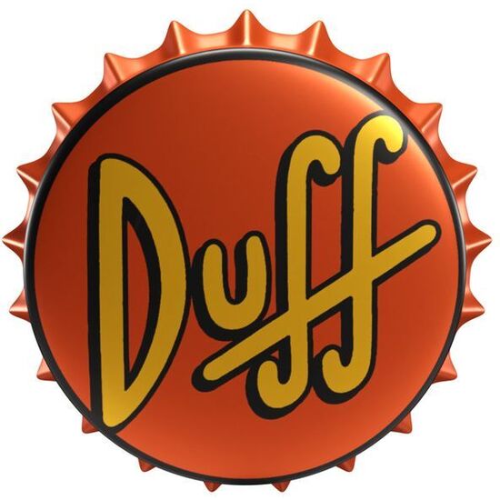 IMAN ABREBOTELLAS CERVEZA DUFF LOS SIMPSONS image 0