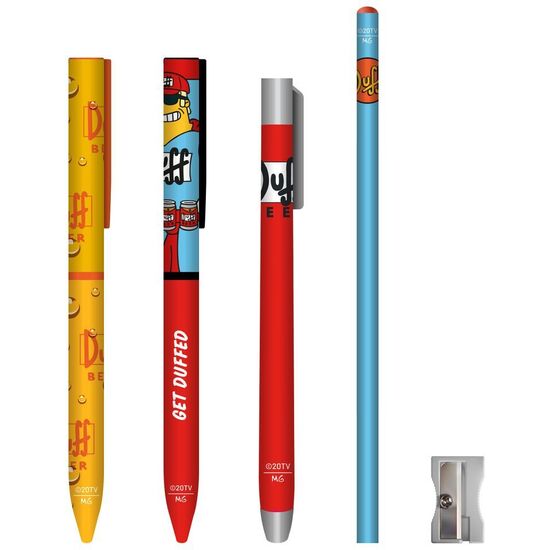 PORTALAPICES + LAPICEROS LOS SIMPSONS image 1