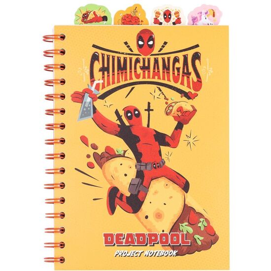 CUADERNO A5 DEADPOOL MARVEL image 0