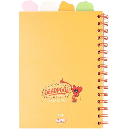 CUADERNO A5 DEADPOOL MARVEL image 1