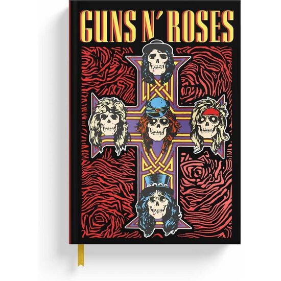 CUADERNO A5 PREMIUM GUNS N ROSES image 0