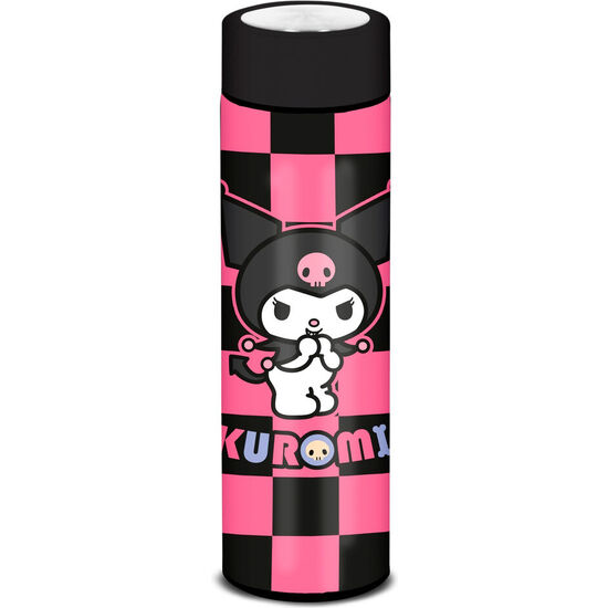 BOTELLA ACERO INOXIDABLE CHESS KUROMI HELLO KITTY AND FRIENDS 500ML image 0