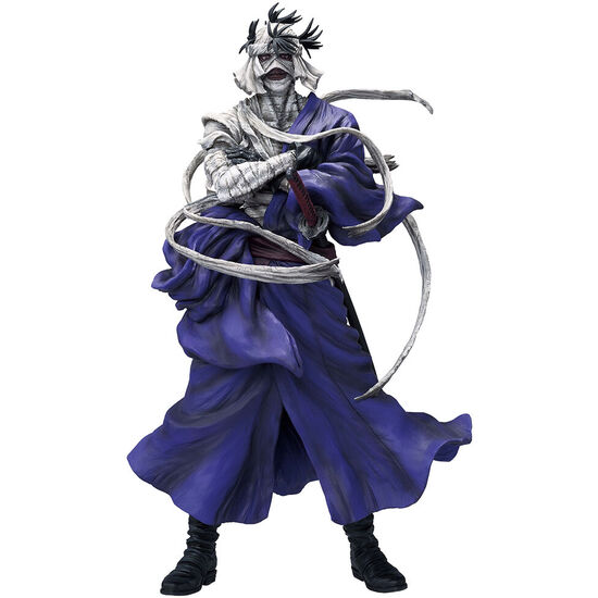 FIGURA ICHIBANSHO MAKOTO SHISHIO MEIJI SWORDSMAN ROMANTIC STORY RUROUNI KENSHIN 25CM image 0