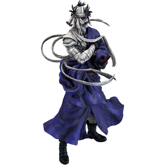 FIGURA ICHIBANSHO MAKOTO SHISHIO MEIJI SWORDSMAN ROMANTIC STORY RUROUNI KENSHIN 25CM image 3